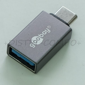 Adaptateur USB-C mâle vers USB-A femelle 3.0 Goobay