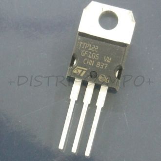 TIP122 Transistor NPN Darlington 100V 5A TO-220 STM RoHS