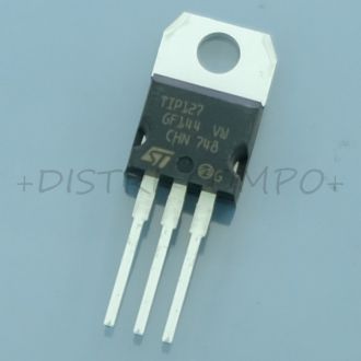 TIP127 Transistor darlington PNP 100V 5A TO-220 STM RoHS