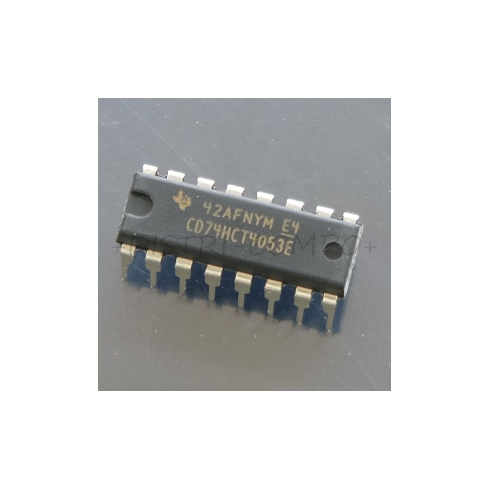 74HCT4053 - CD74HCT4053E Triple 2-Channel Analog Multiplexer/Demultiplexer DIP-1