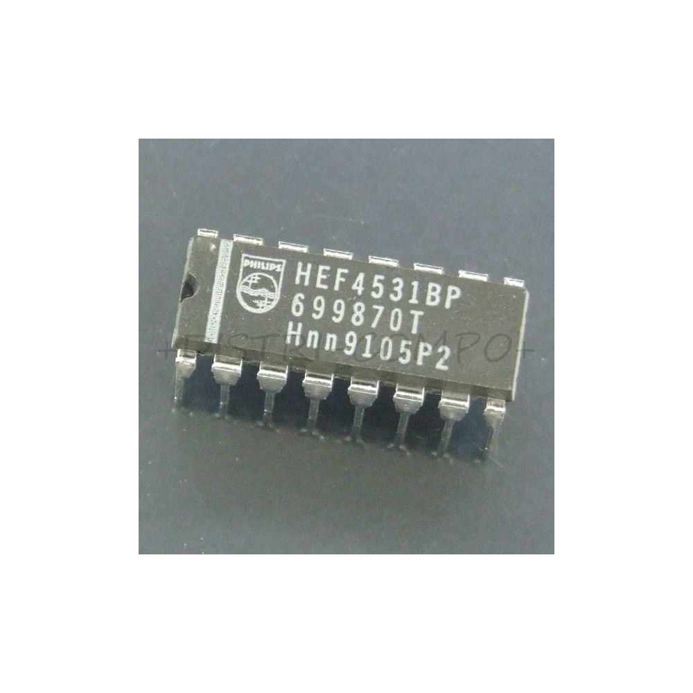 4531 CMOS comparateur parit 12 bits DIP-16 Philips