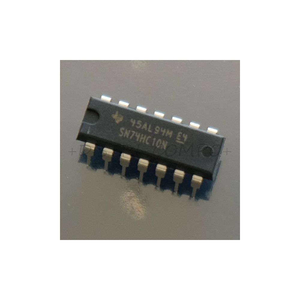 74HC10 - SN74HC10N Triple 3-Input Positive-NAND Gates DIP-14 Texas RoHS