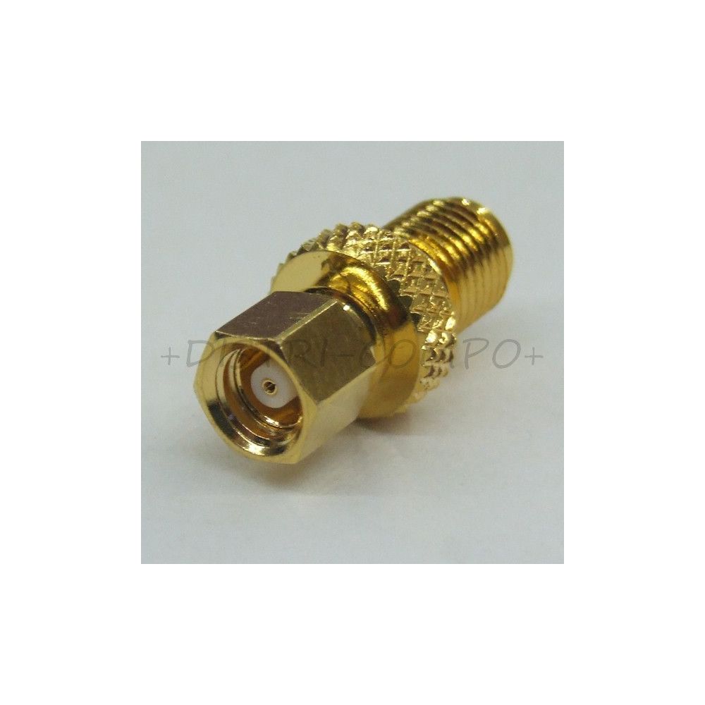 Adaptateur SMA femelle vers SMC male 50ohm teflon