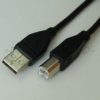Cordon USB 2.0 Type A mâle vers Type B mâle 1m50