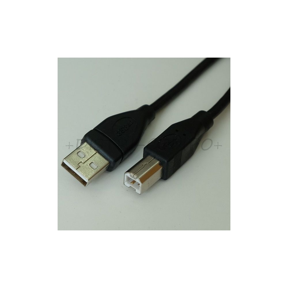 Cordon USB 2.0 Type A mâle vers Type B mâle 1m50