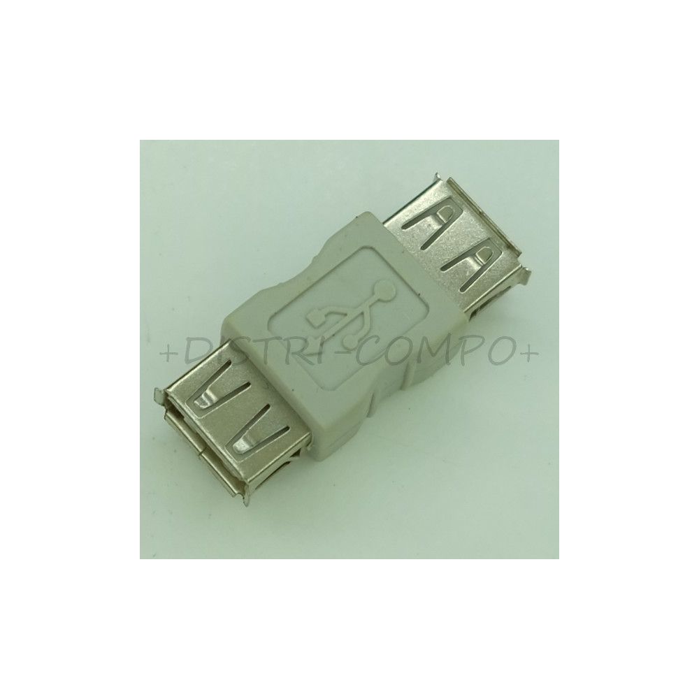 Adaptateur USB A femelle vers USB A femelle