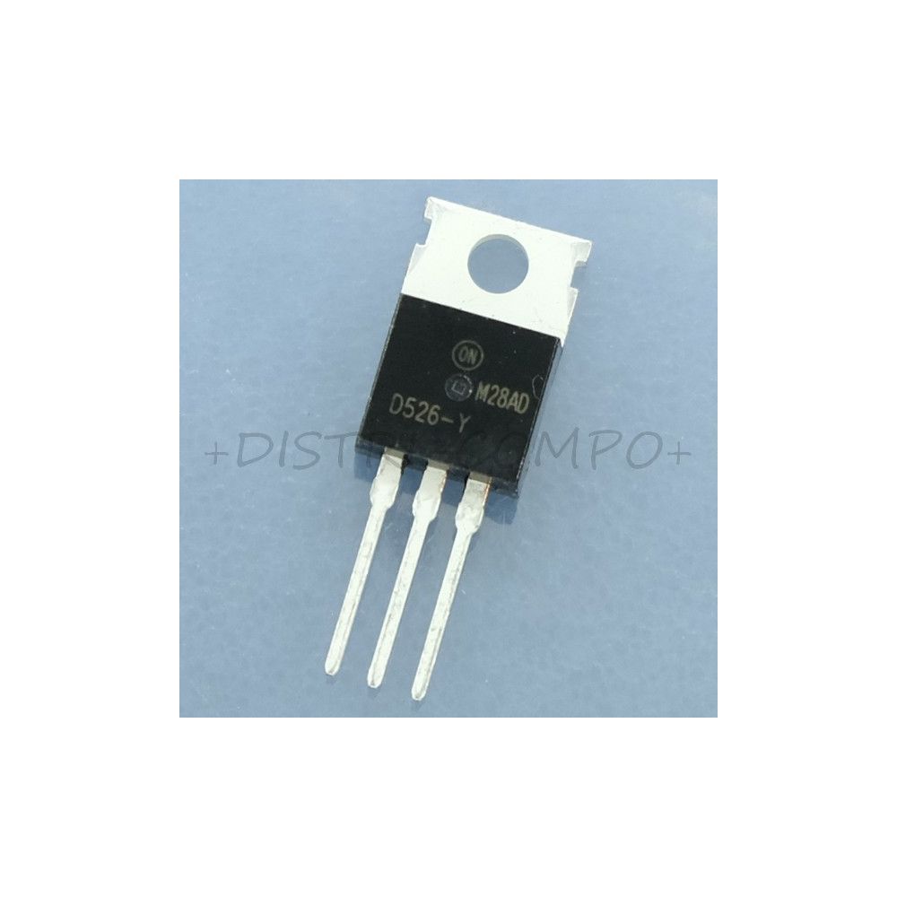 KSD526Y Transistor BJT NPN 80V 4A 30W TO-220 ONS RoHS