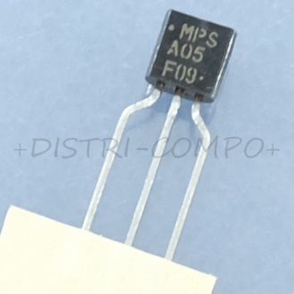 MPSA05 Transistor NPN 60V 500mA 100hFE TO-92 ONS RoHS