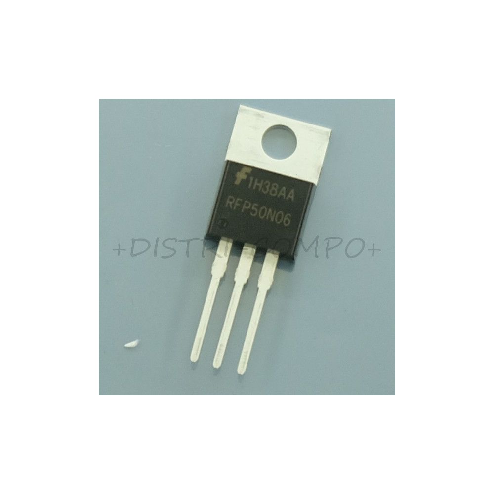 RFP50N06 Transistor Mosfet N 50A 60V TO-220 Fairchild RoHS