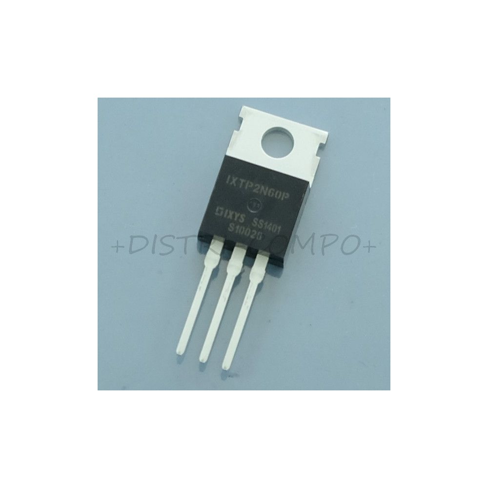 IXTP2N60P Transistor Mosfet N-CH 600V 2A TO-220 IXYS RoHS