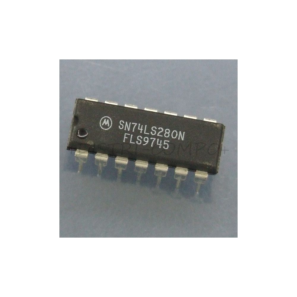 74LS280 - SN74LS280N Controleur de parite 9 bit DIP-14 Motorola