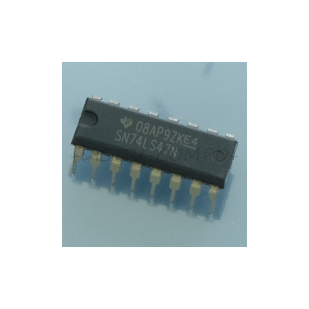 SN74LS47N BCD-to-Seven-Segment Decoders/Drivers DIP-16 Texas Rohs