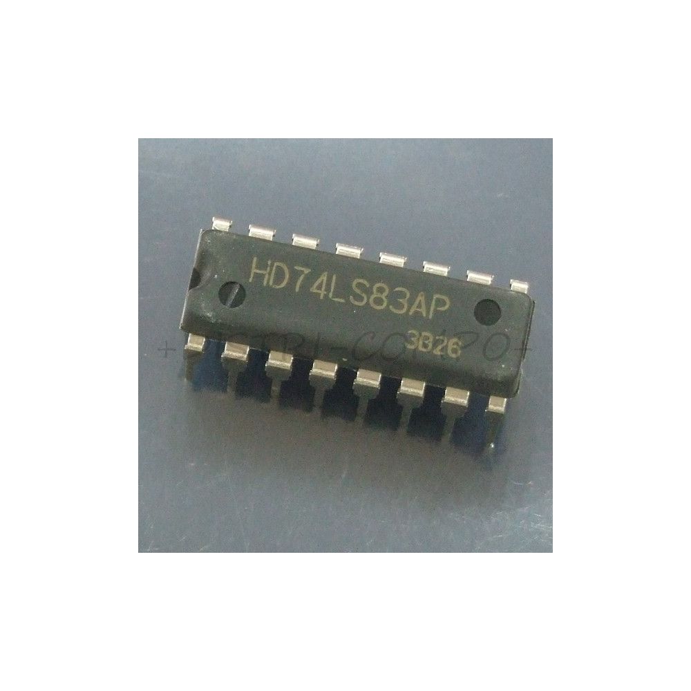74LS83 - HD74LS83AP Additionneur complet de 4 bits DIP-16 Renesas