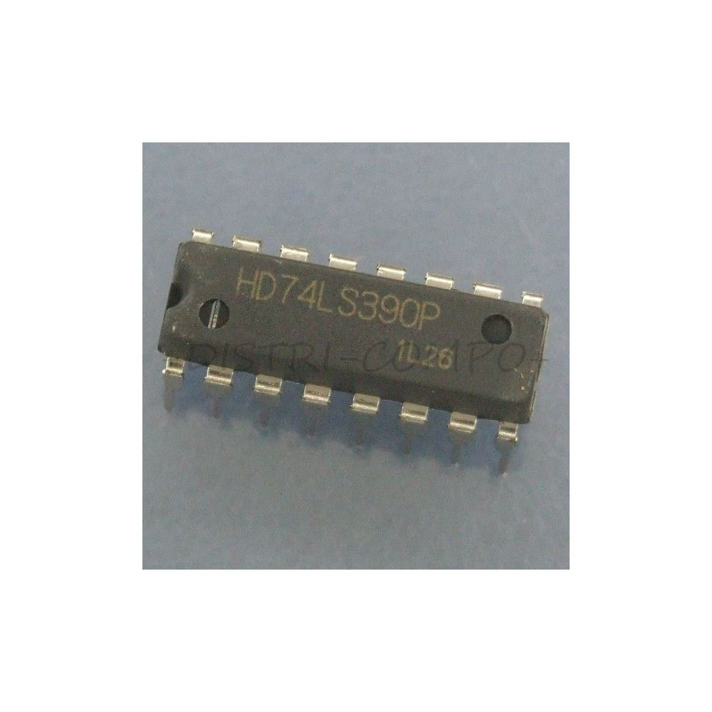 74LS390 - HD74LS390PE Dual decade counters DIP-16 Renesas RoHS