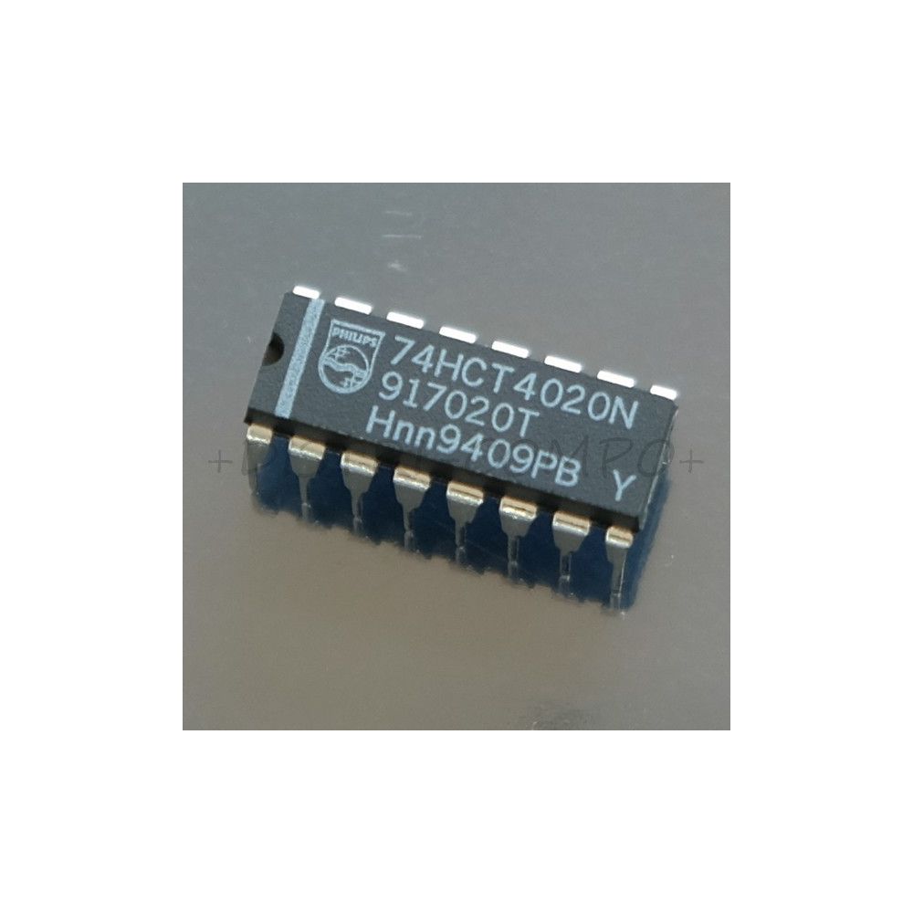 74HCT4020 14-Stage binary counter DIP-16 Philips