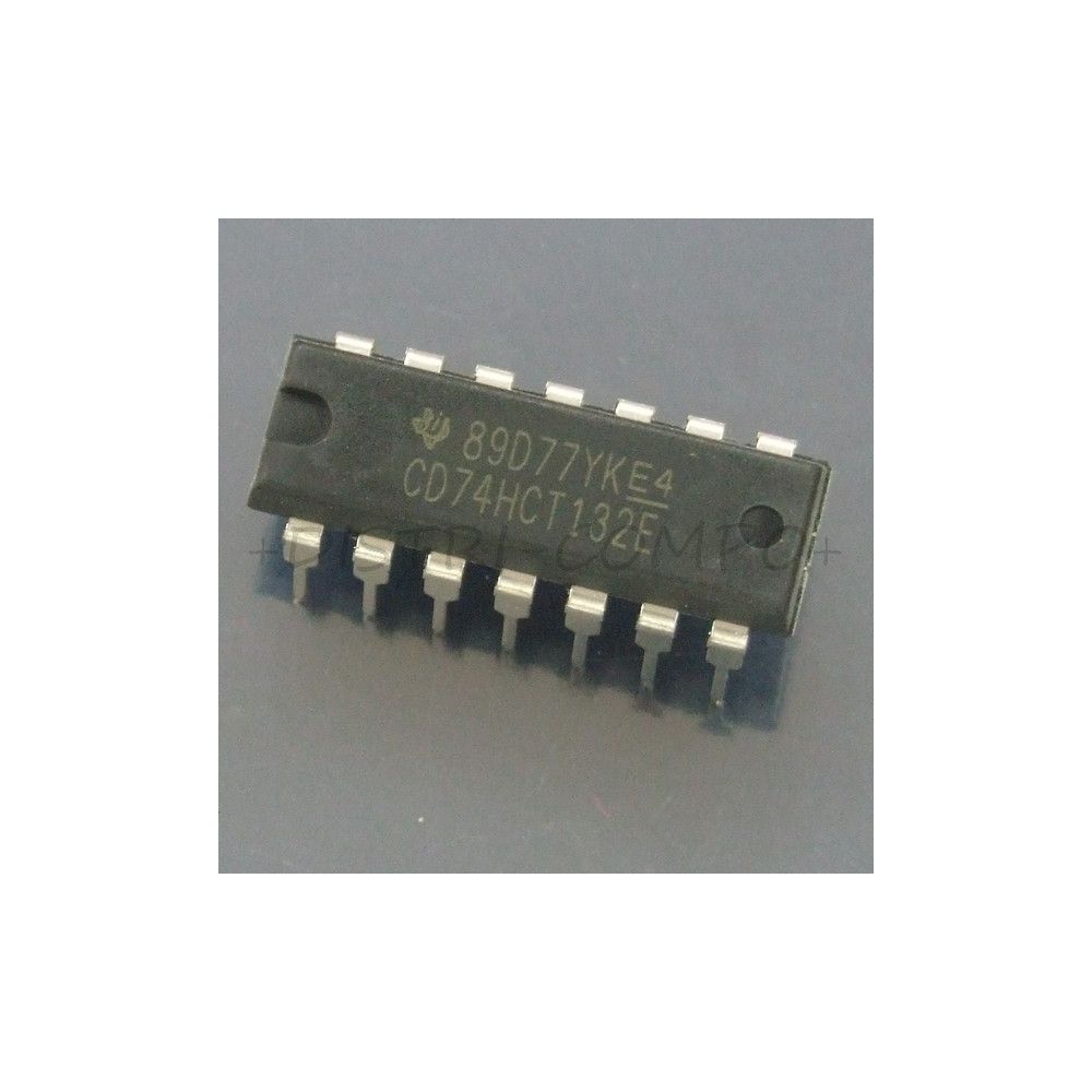 74HCT132 - CD74HCT132E Quad 2-Input NAND Schmitt DIP-14 Texas RoHS