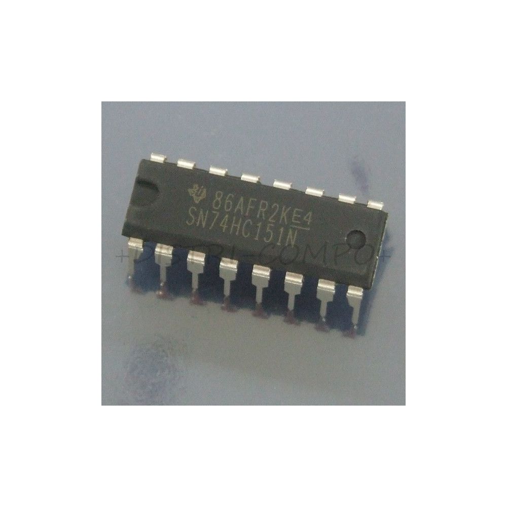 74HC151 - SN74HC151N 8-Line To 1-Line Data Selectors/Multiplexers DIP-16 Texas R