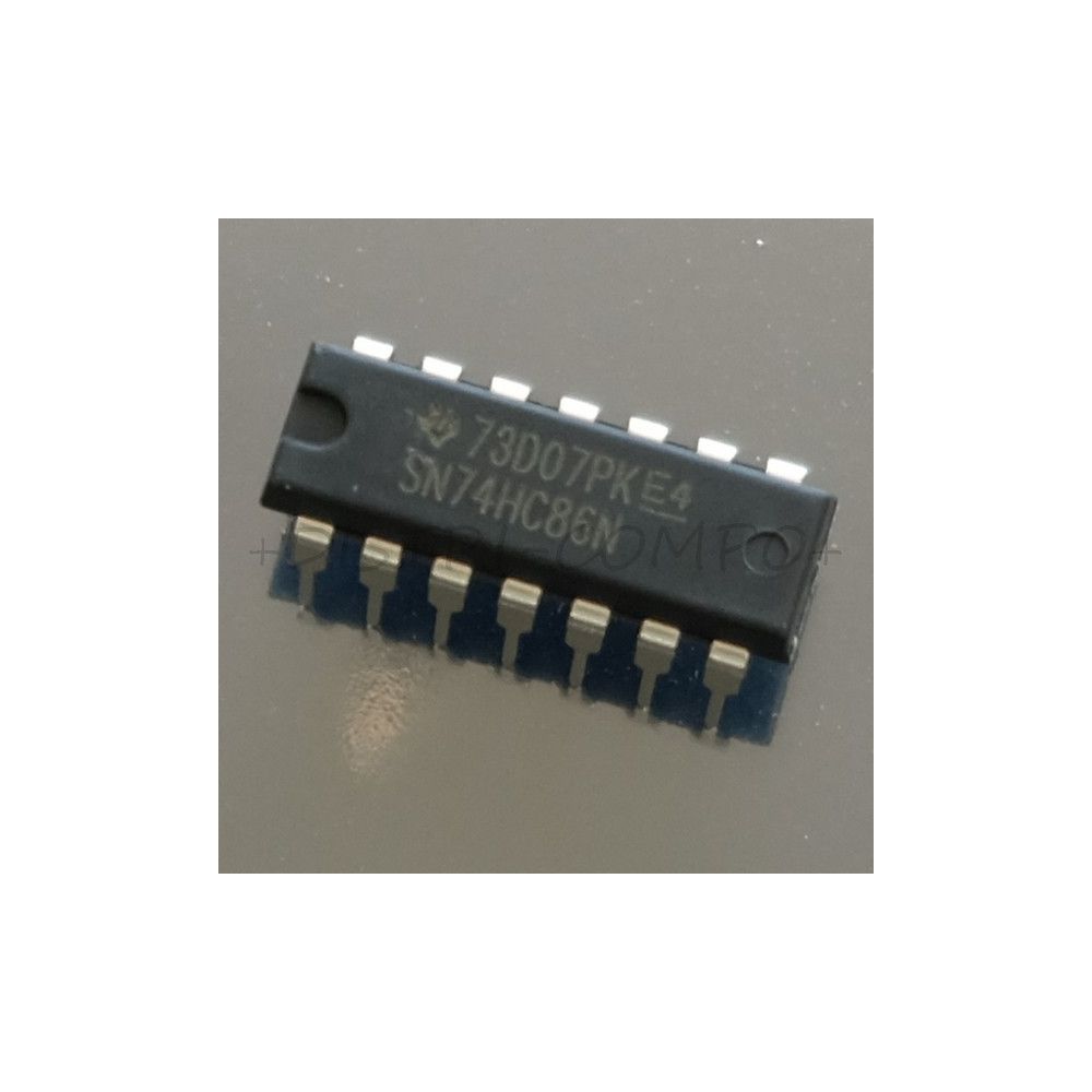 74HC86 - SN74HC86N Quadruple 2-Input Exclusive-OR Gates DIP-14 Texas RoHS