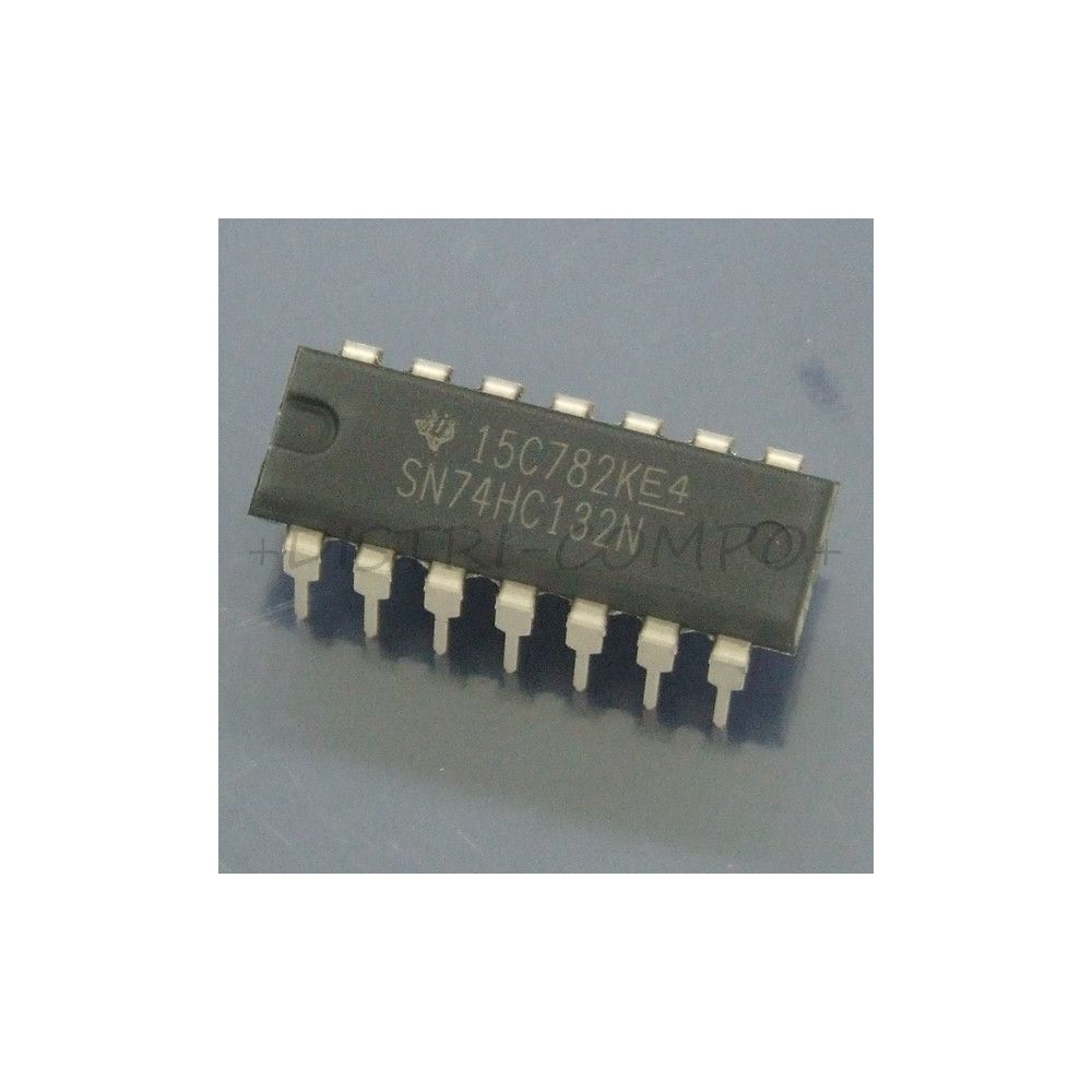 74HC132 - SN74HC132N Quadruple Positive-NAND Gates DIP-14 Texas RoHS