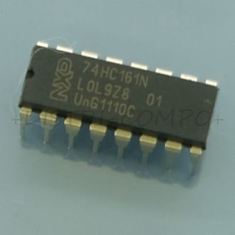 74HC161 - 74HC161N Counter Single 4-Bit DIP-16 NXP RoHS
