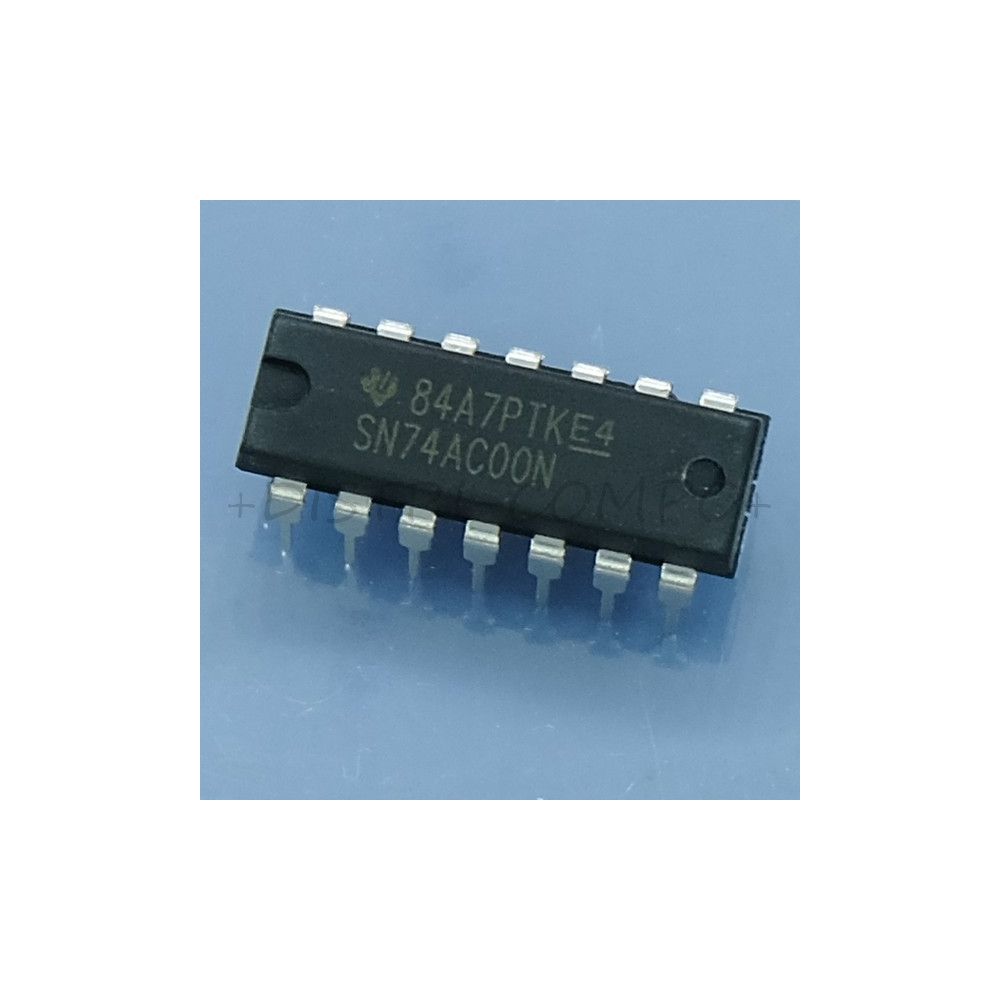 SN74AC00N Quad 2-input nand gate DIP-14 Texas RoHS