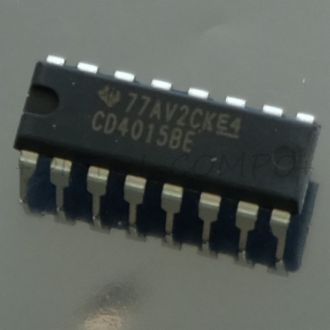 4015 - CD4015BE CMOS DIP-16 Texas