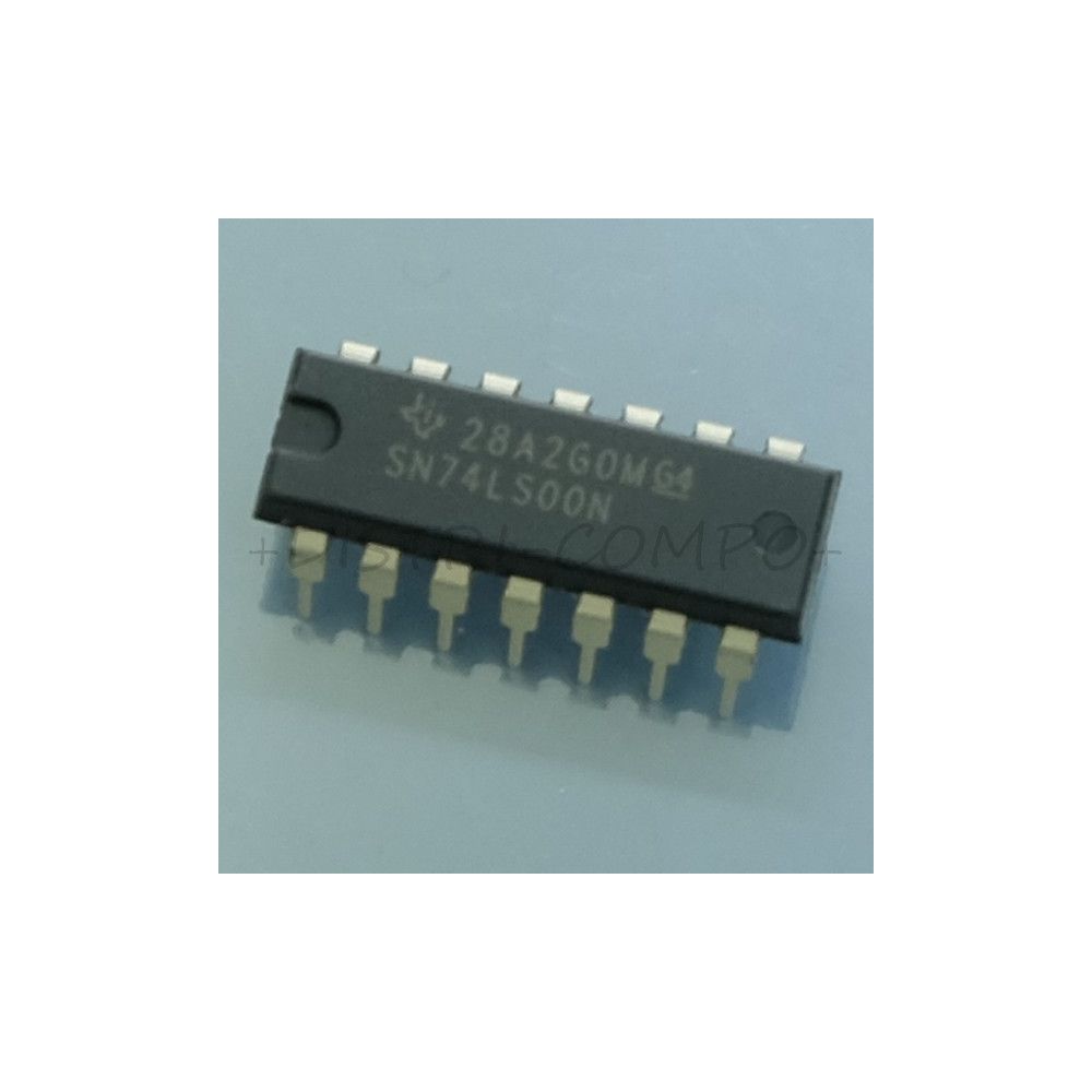 SN74LS00N Quad 2-input positive-NAND gates DIP-14 Texas RoHS