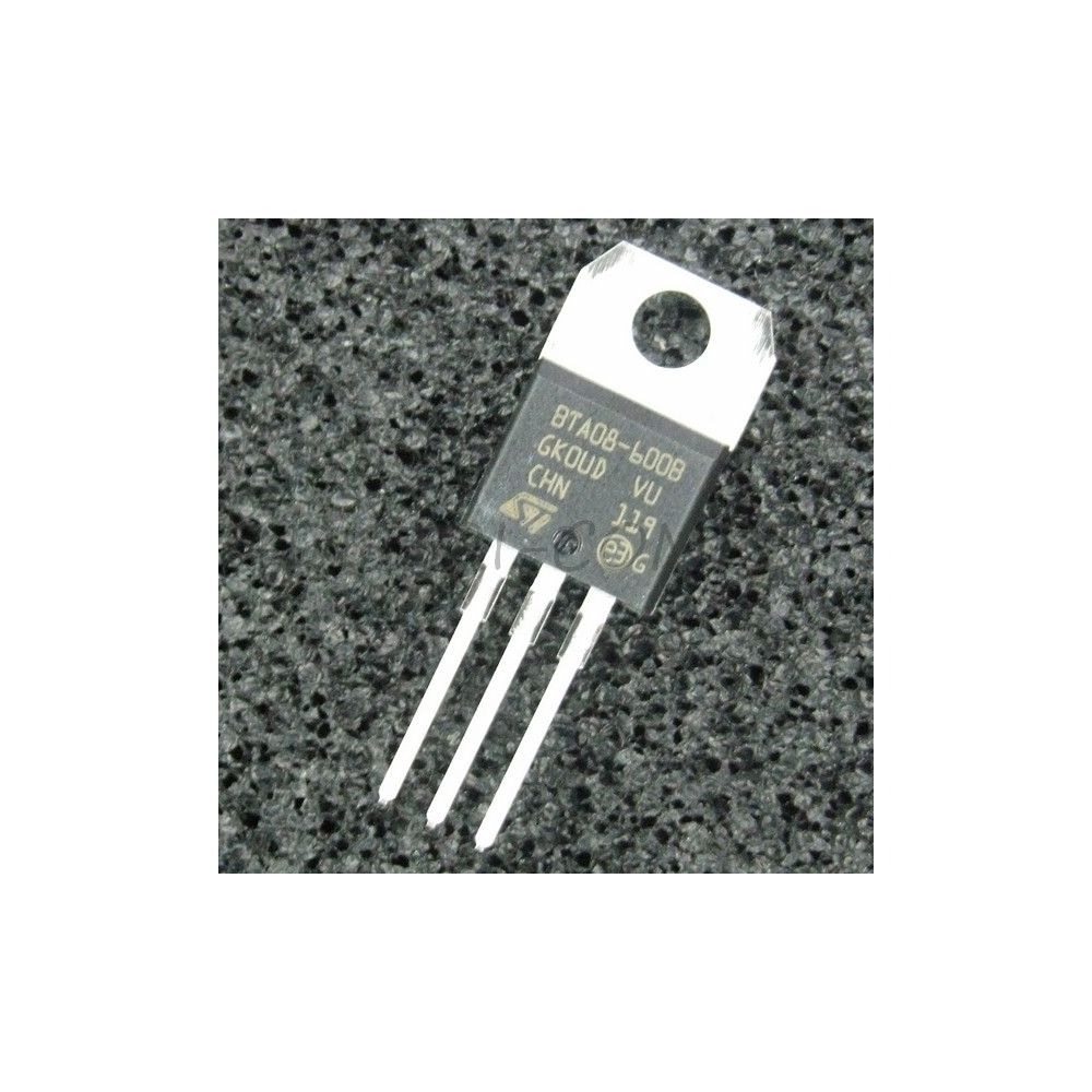 BTA08-600BRG Triac 600V 8A 50mA TO-220 STM RoHS