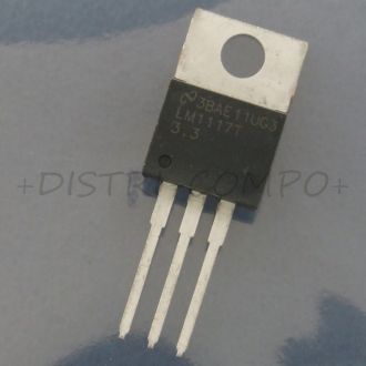 LM1117T3.3 800mA Low-Dropout Linear Regulator +3.3V TO-220 RoHS