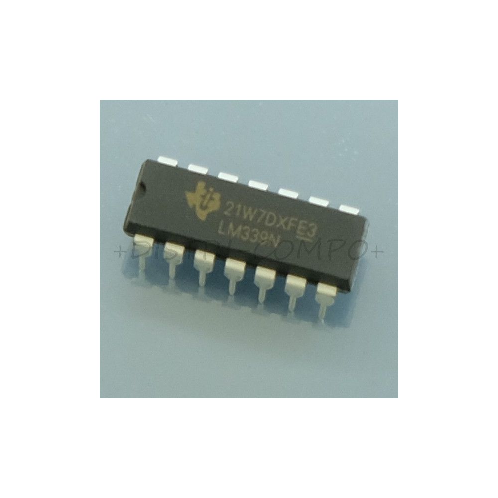 LM339N Quad differential comparator DIP-14 Texas RoHS