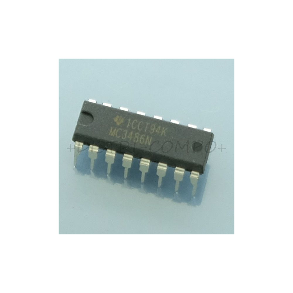 MC3486N Interface RS-422/RS-423 5.25V DIP-16 Texas RoHS