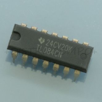 TL084CN Quad High Slew Rate JFET-Input Operational Amplifier DIP-14 Texas RoHS