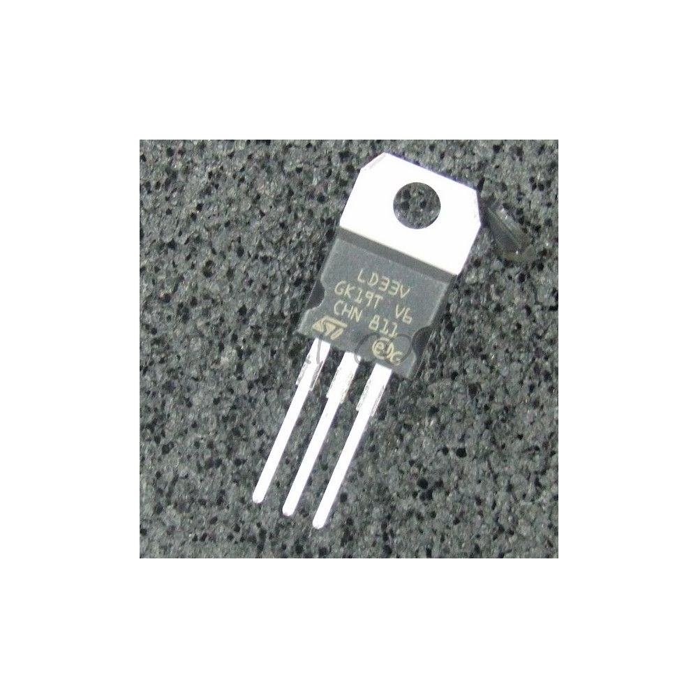 LD1117V33 Regulateur LDO 3.3V TO-220 STM RoHS