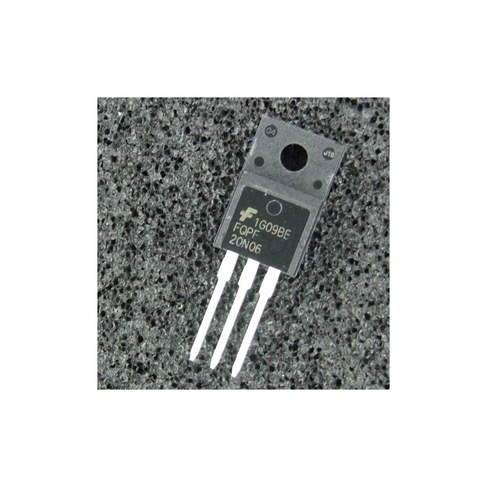 FQPF20N06 Transistor MOSFET N-CH 60V 15A TO-220FP ONS RoHS