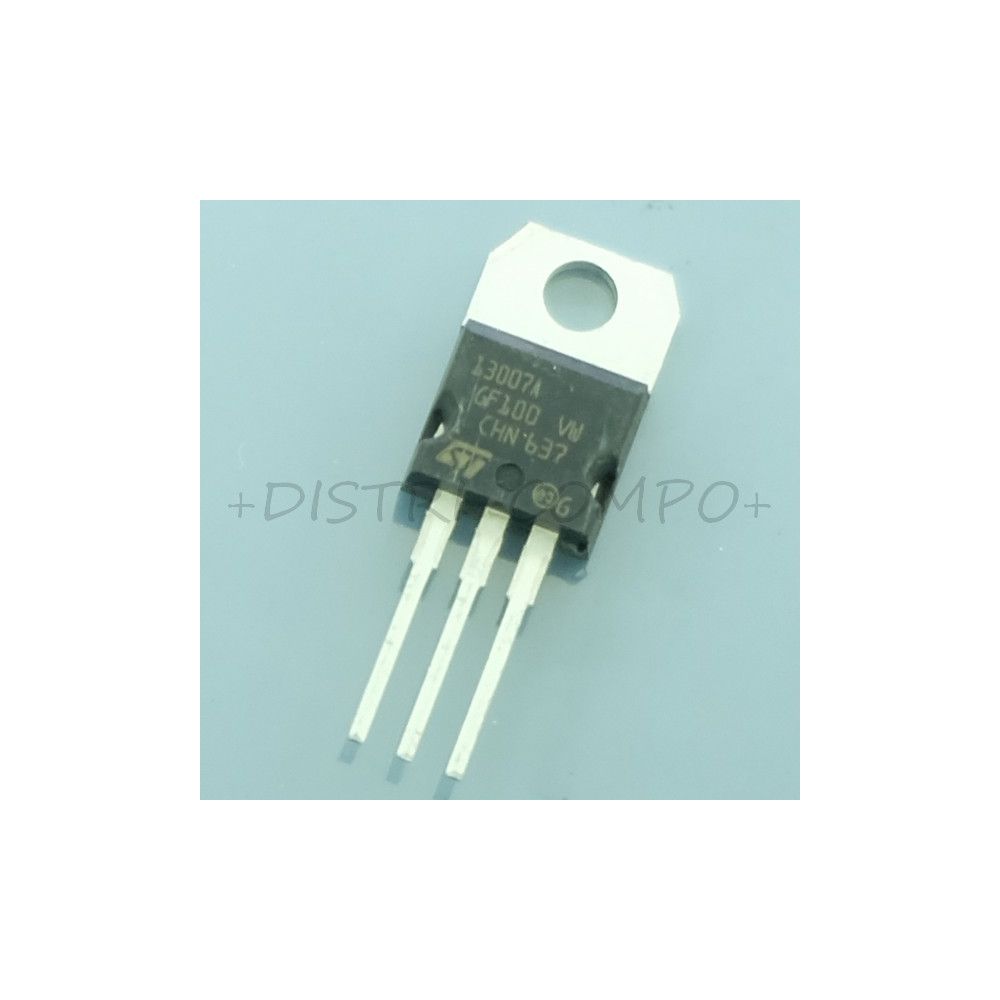 ST13007A Transistor BJT NPN 400V 8A 80W TO-220AB STM RoHS