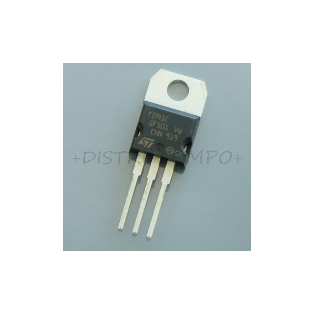 TIP41C Transistor NPN 100V 6A TO-220 STM RoHS