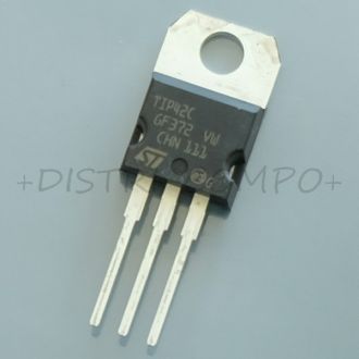 TIP42C Transistor BJT PNP 100V 6A TO-220 STM RoHS