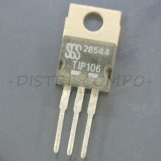 TIP106 Transistor PNP 80V 8A TO-220 SGS