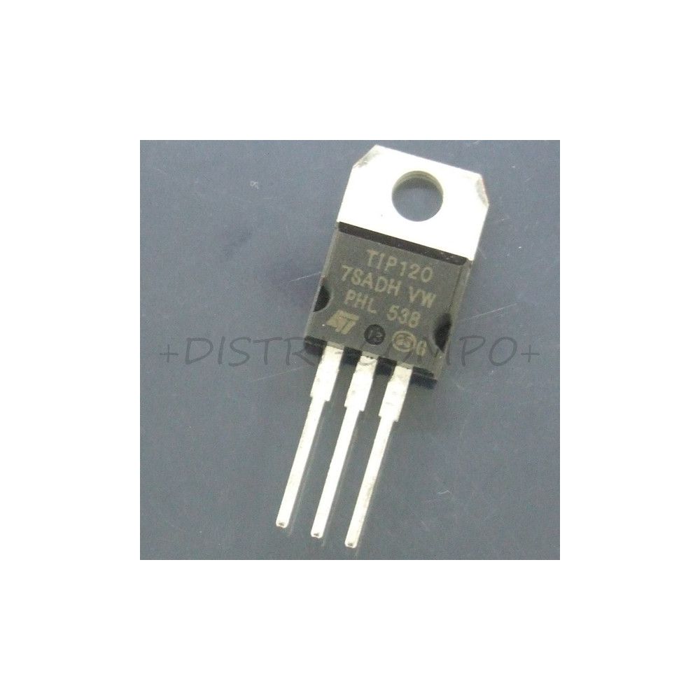 TIP120 Transistor NPN TO-220 60V 5A STM RoHS