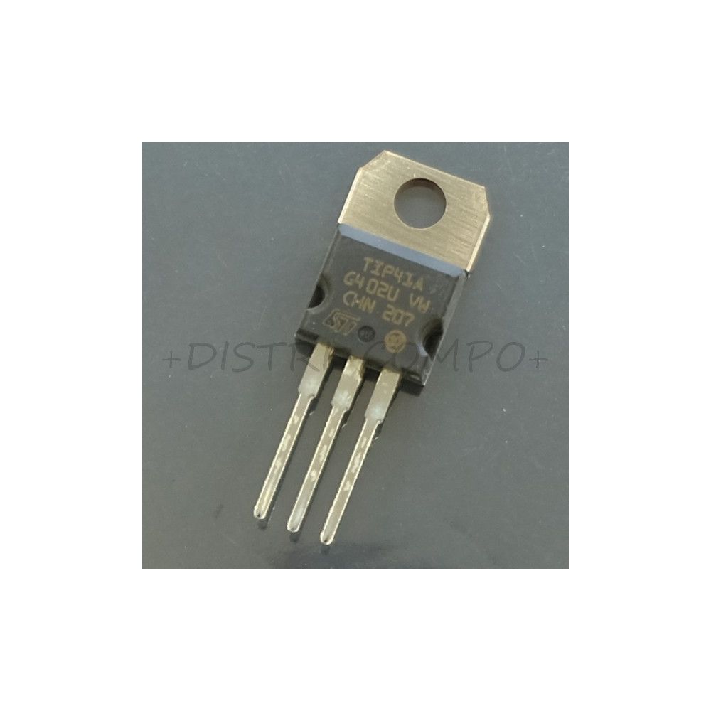 TIP41A Transistor BJT NPN 60V 6A 2W TO-220AB STM RoHS