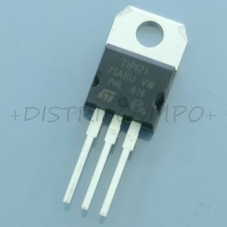 TIP121 Transistor NPN Darlington 80V 5A TO-220 STM RoHS