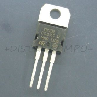 TIP132 Transistor NPN 100V 8A TO-220 STM RoHS
