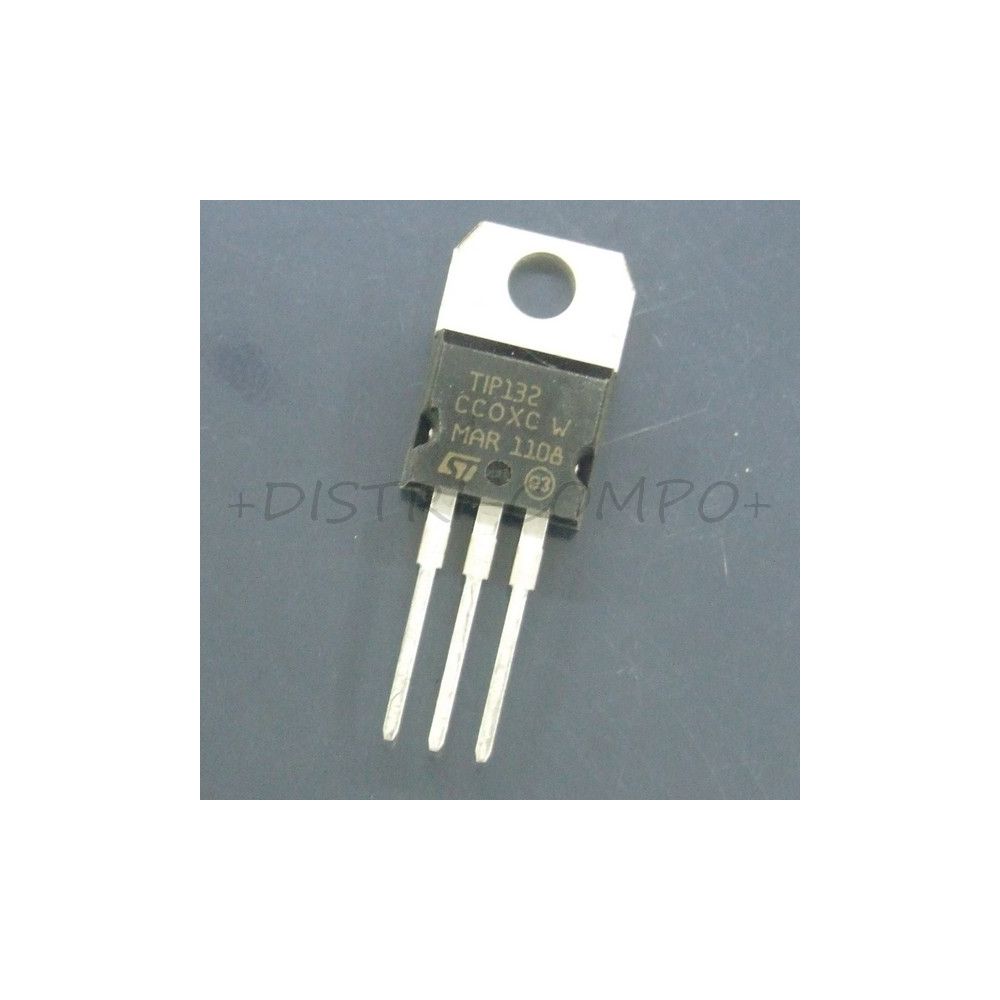 TIP132 Transistor NPN 100V 8A TO-220 STM RoHS