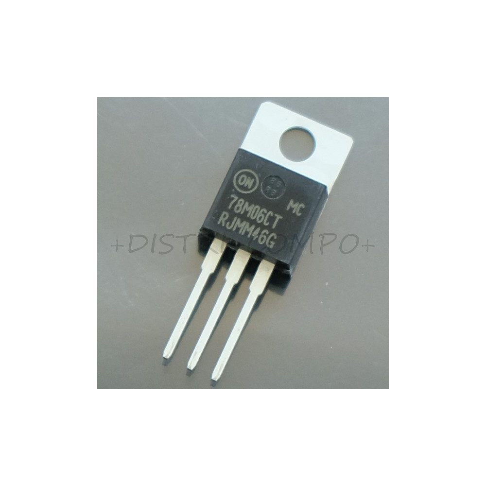 78M06 - MC78M06CTG Regulator +6V 500mA TO-220 ONS RoHS