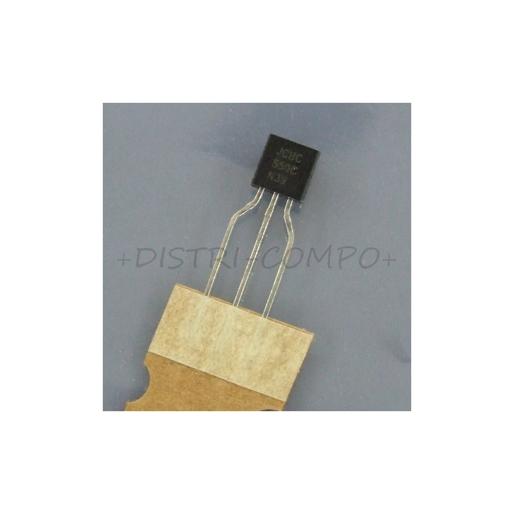 BC550C - BC550CTA Transistor NPN 45V 100mA TO-92 ONS RoHS