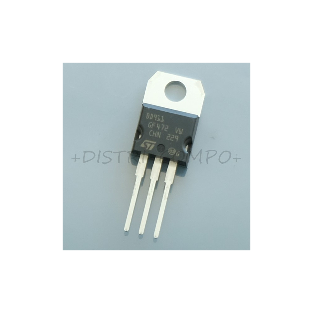 BD911 Transistor NPN BJT 100V 15A 90W STM RoHS