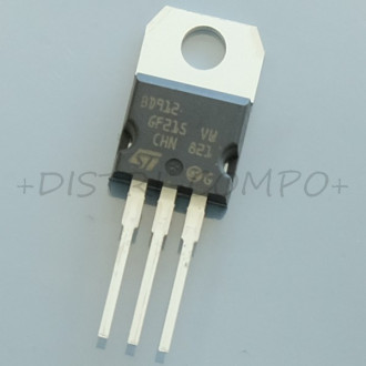 BD912 Transistor PNP BJT 100V 15A 90W STM RoHS