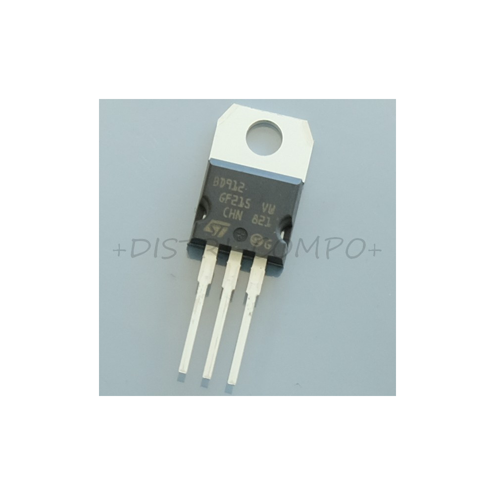 BD912 Transistor PNP BJT 100V 15A 90W STM RoHS