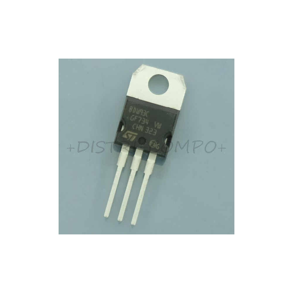 BDW93C Transistor NPN 100V 12A TO-220 STM RoHS
