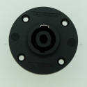 Embase Speakon ronde femelle 4 contacts Diamètre 50.80mm NL-4MPR Neutrik